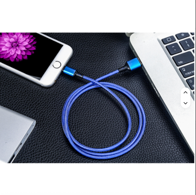 Braided Universal Fast Charging USB Cable – Durable Data Cable for iPhone 7/8/X/XS/11/12 - Image 5
